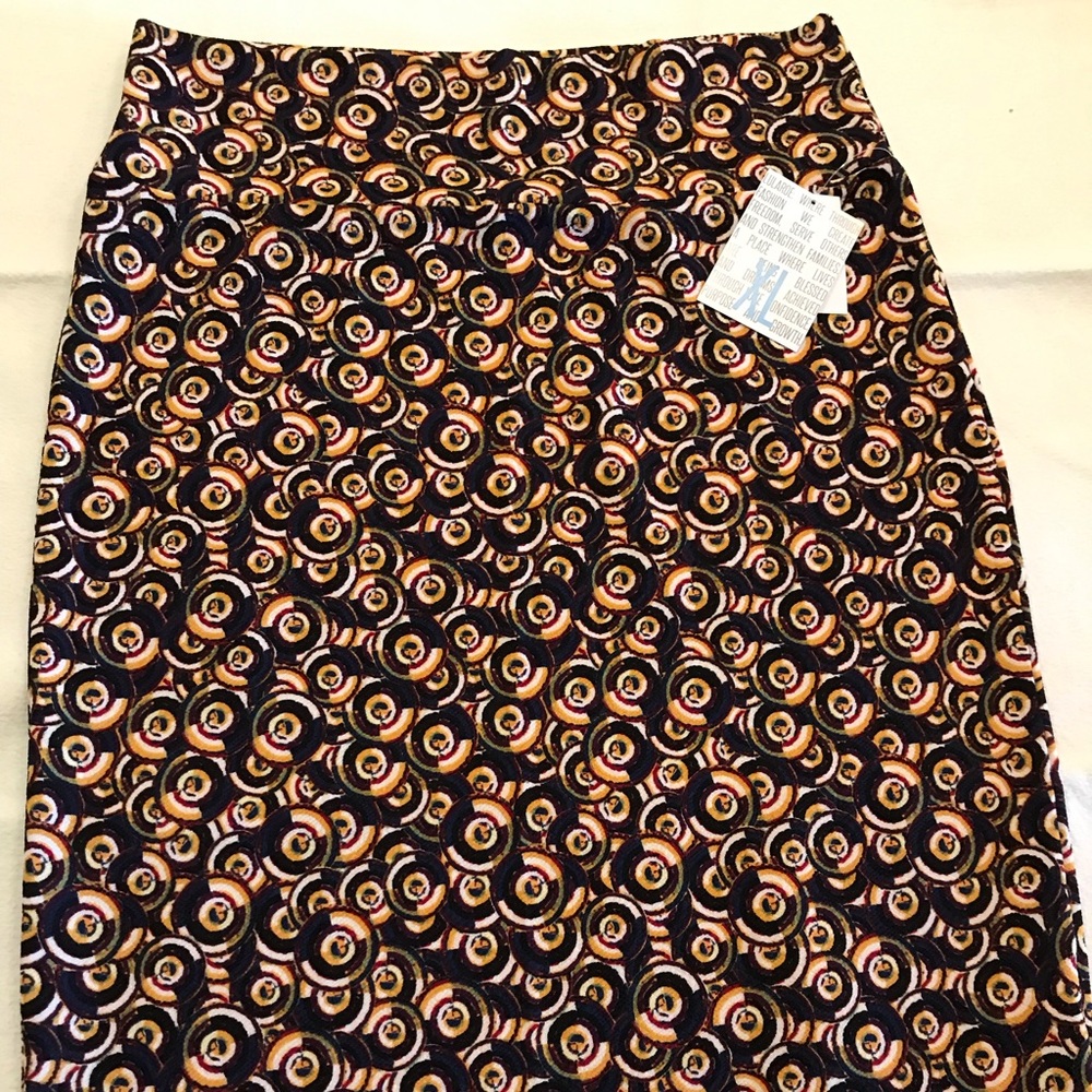 LuLaRoe XL Cassie Skirt NWT